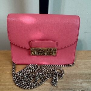 Furla Pink Mini Metropolis Crossbody Bag